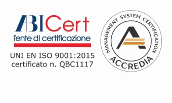 Certificazione UNI EN ISO 9001:2015 n. QBC1117