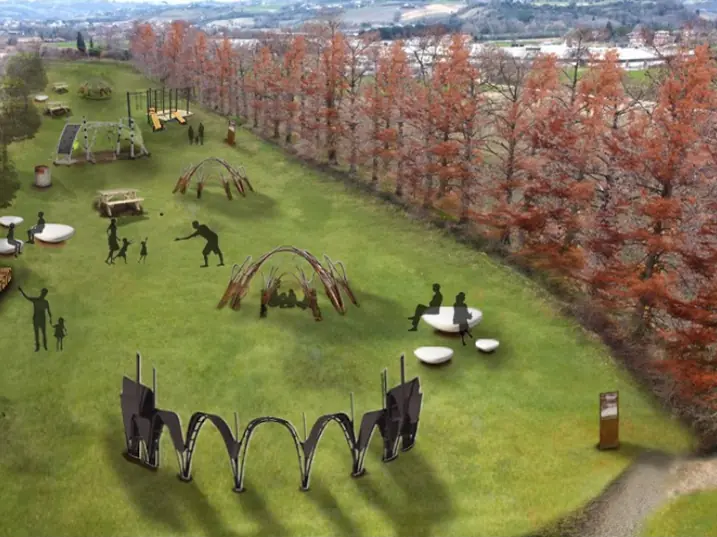 Montegiorgio Outdoor – lift and cycle path